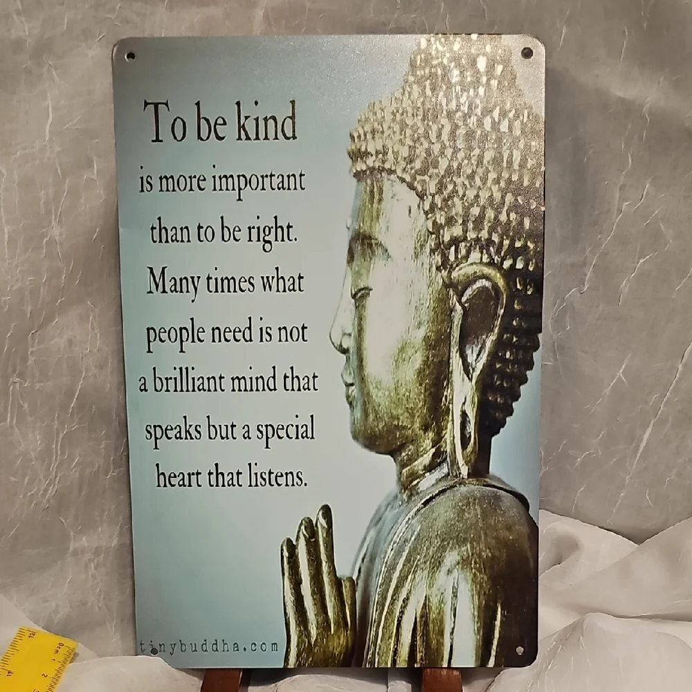 Inspirational Wall Art - Gold and Gray